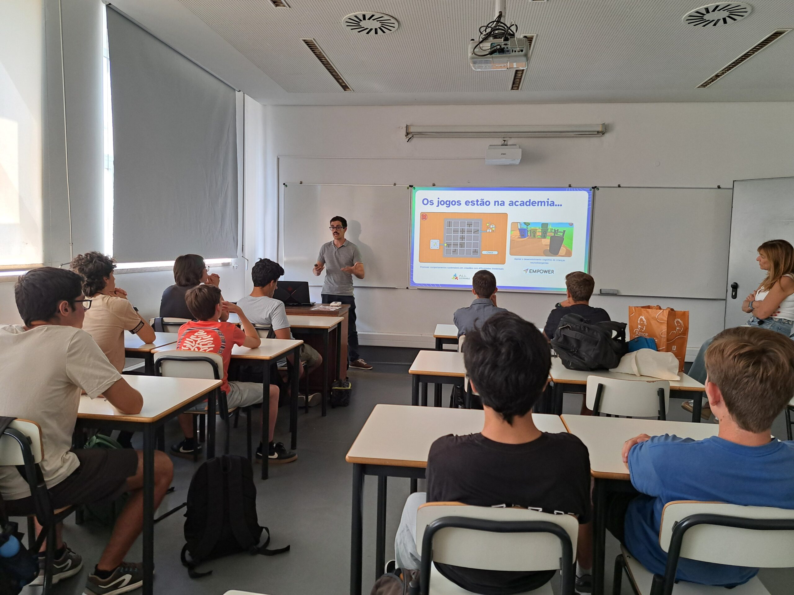 Design de Jogos no Clube de Ciência do Liceu de Oeiras