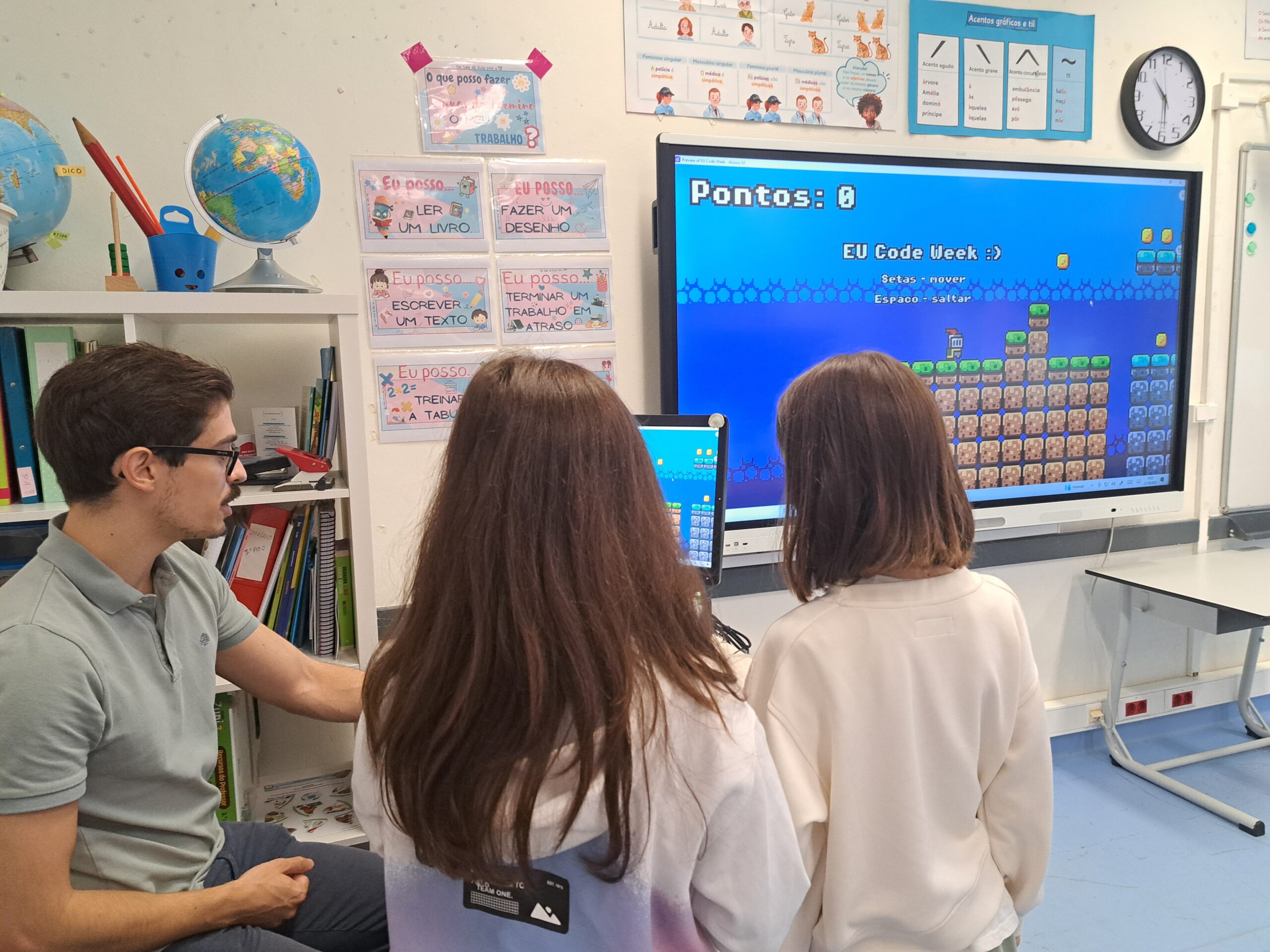 Já arrancaram as atividades Code & Fun nas escolas do 1ºciclo!